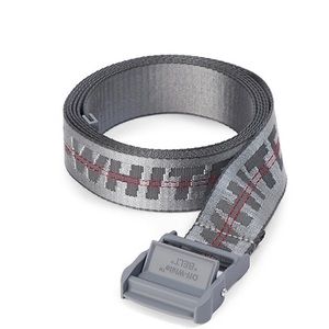 Off White Grey Industrial Belt
